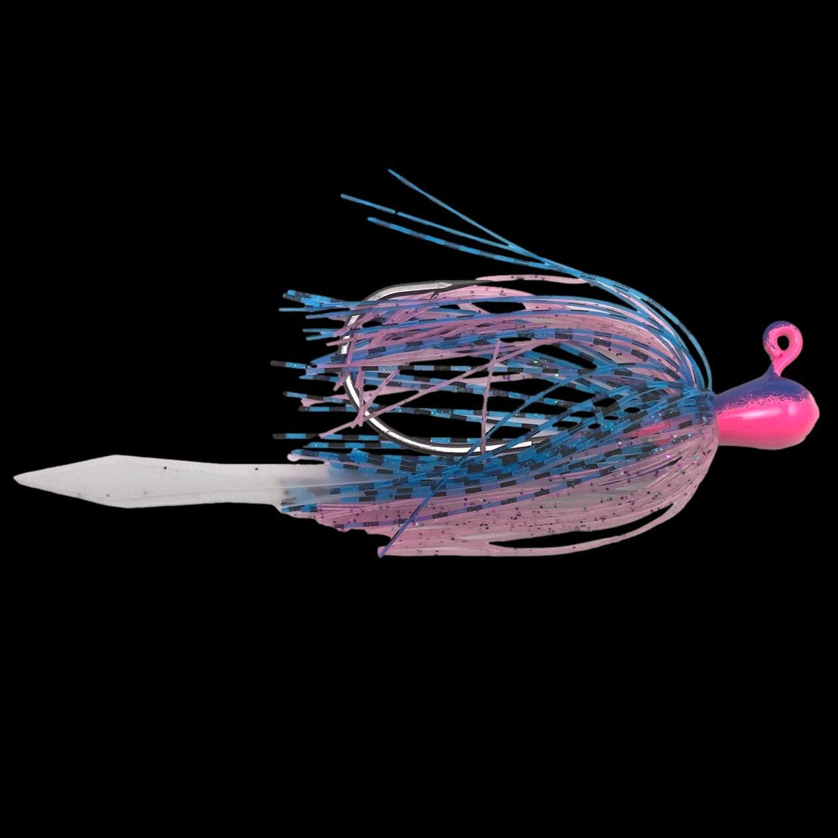MagicTail Tear Drop Chicken Rig Jigs 3/8 oz - 1 Pack / Blue/Pink