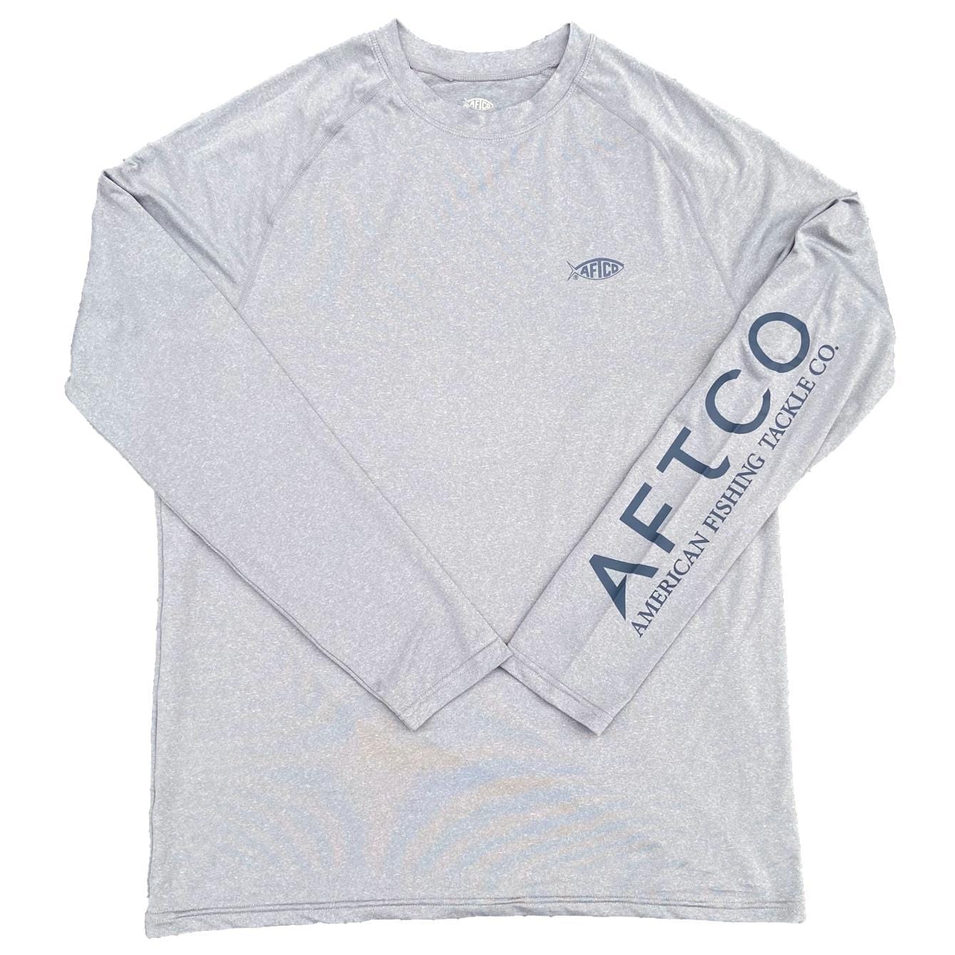 SWE Bluefin Stencil Long Sleeve Performance Shirt - by Aftco