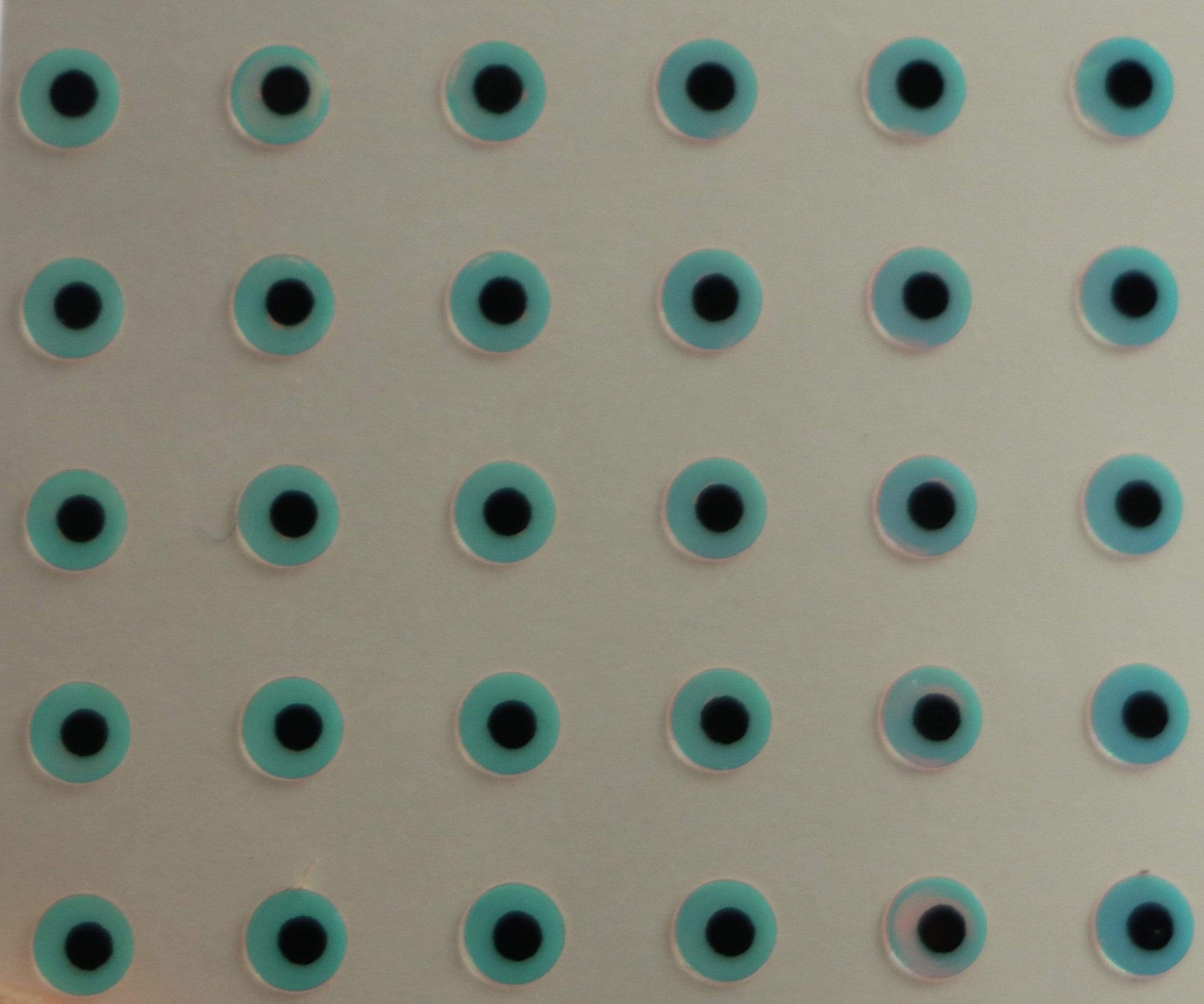Adhesive Eyes 3/32" - 30pk / Super Pearl #367