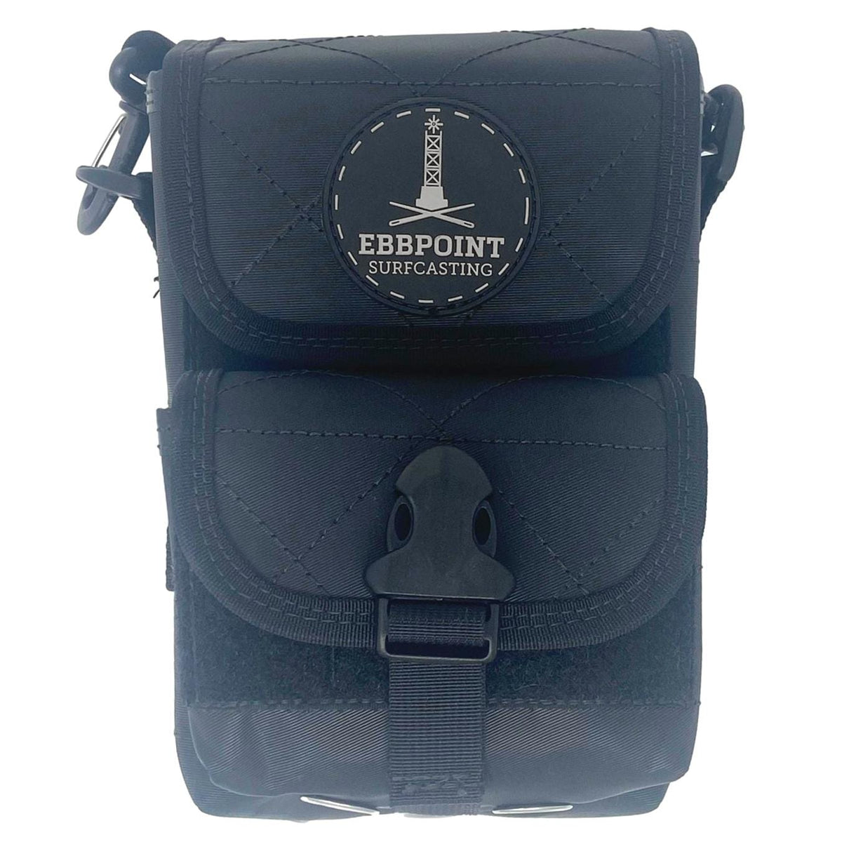 Ebbpoint Surfcasting &quot;Beach Walker&quot; Surf Bags - Diamond Stitched Black/Black