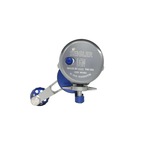 Seigler LGN (Large Game Narrow) Conventional Lever Drag Reels