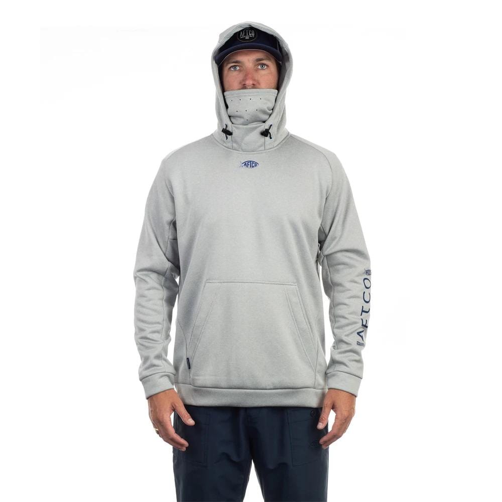 AFTCO Original Reaper Performance Fleece Sweatshirt Charcoal Heather / Medium