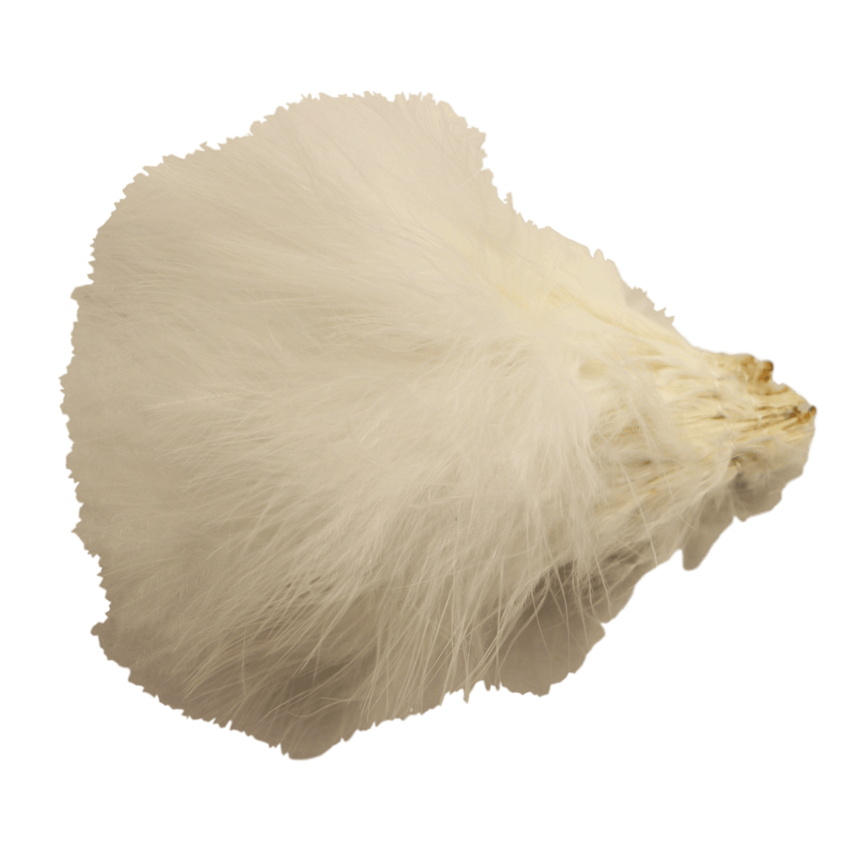 Marabou Strung Blood Quills White