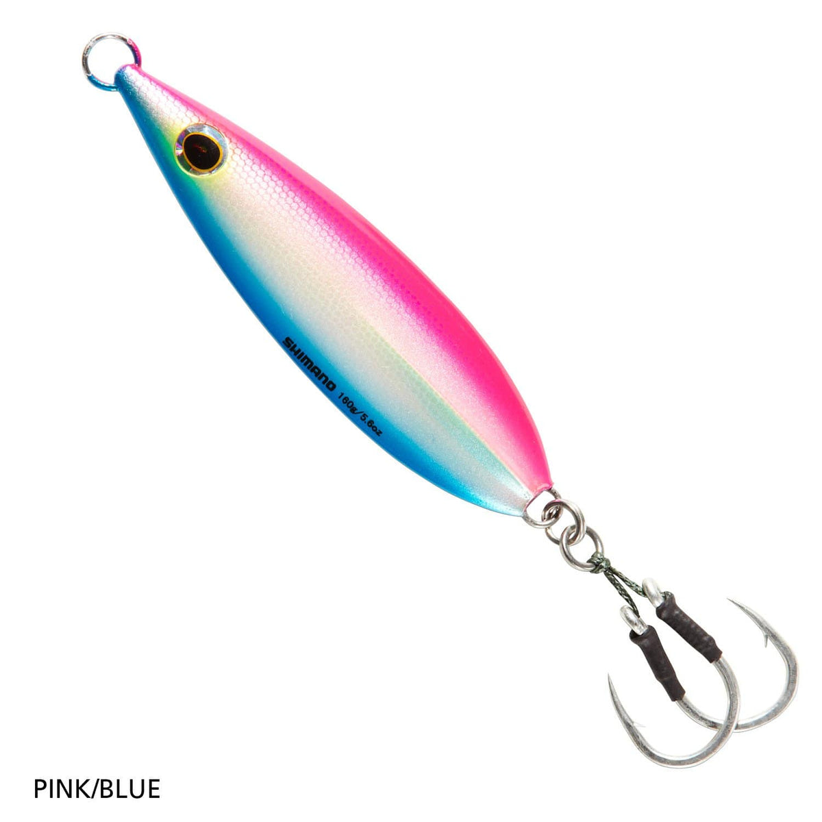 Shimano Butterfly Flat-Fall Jigs 80g / 2.8 oz / Pink/Blue