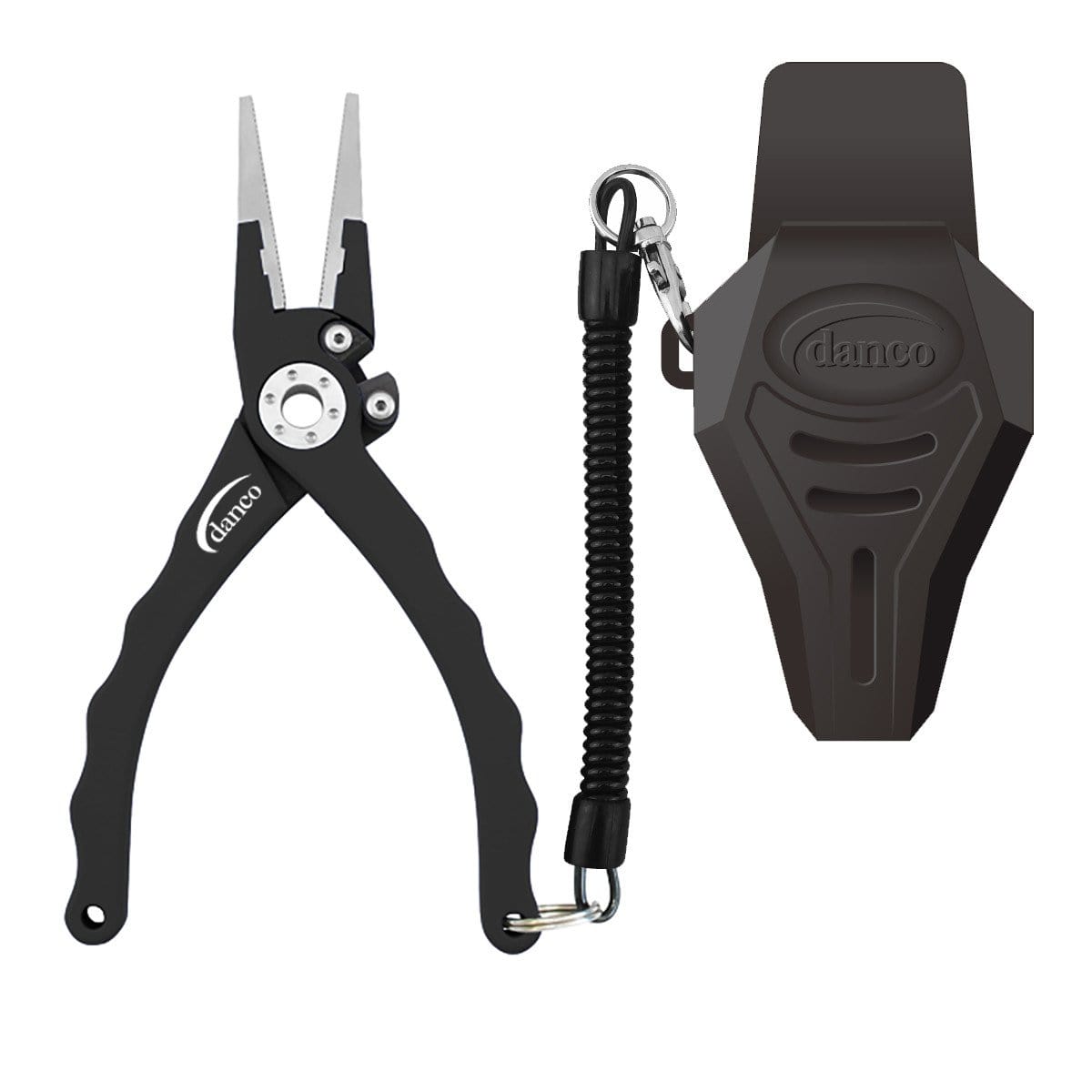 Danco Admiral Tournament 7.5&quot; Aluminum Pliers Black