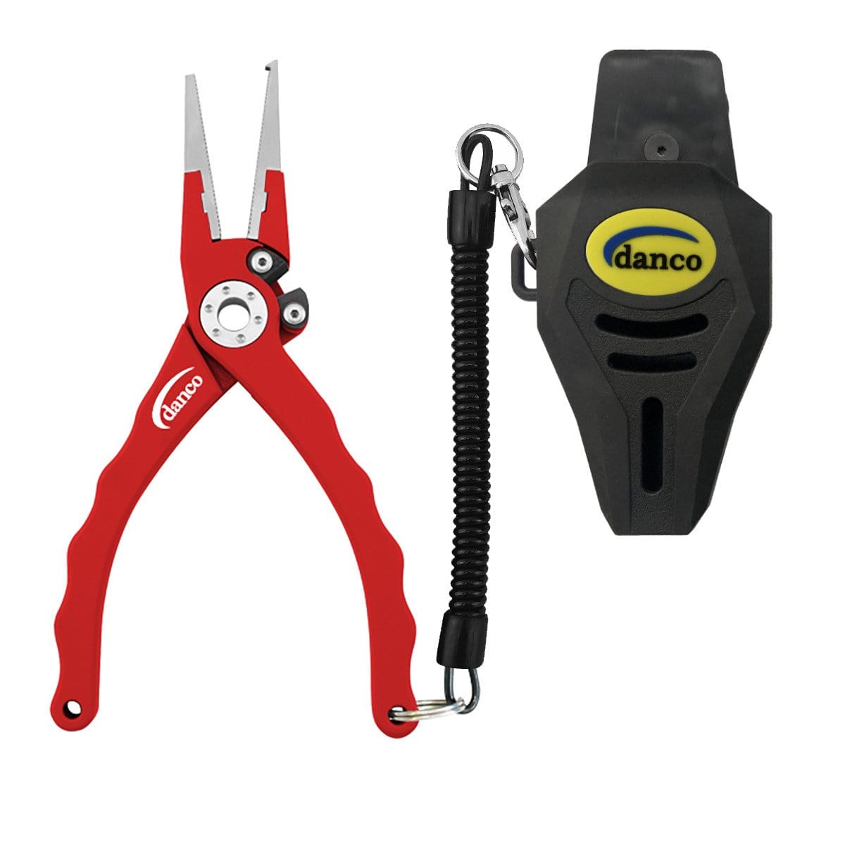 Danco Admiral Tournament 7.5" Split Ring Pliers Red