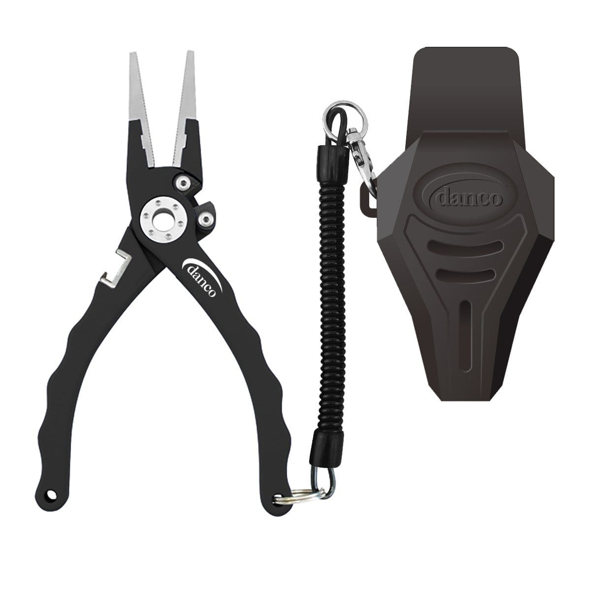 Danco Duffy Tournament 7.5" Aluminum Pliers Black