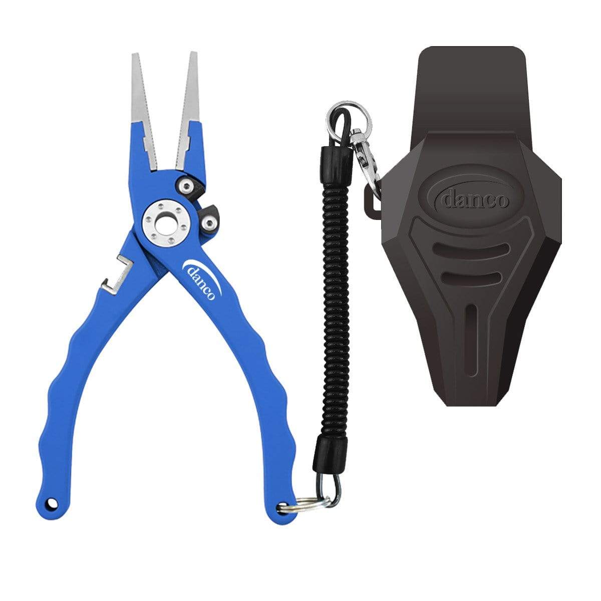 Danco Duffy Tournament 7.5&quot; Aluminum Pliers Blue