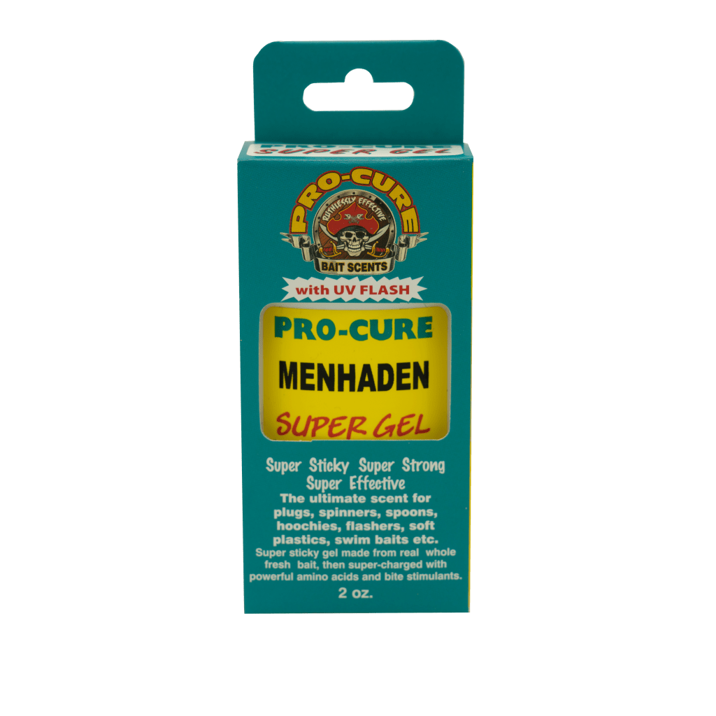 Pro-Cure Bait Scents Super Bait Gels 2oz / Menhaden