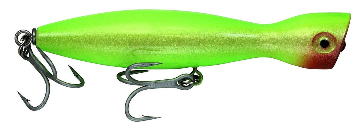 Super Strike Little Neck Poppers 1 1/2 oz / All Chartreuse