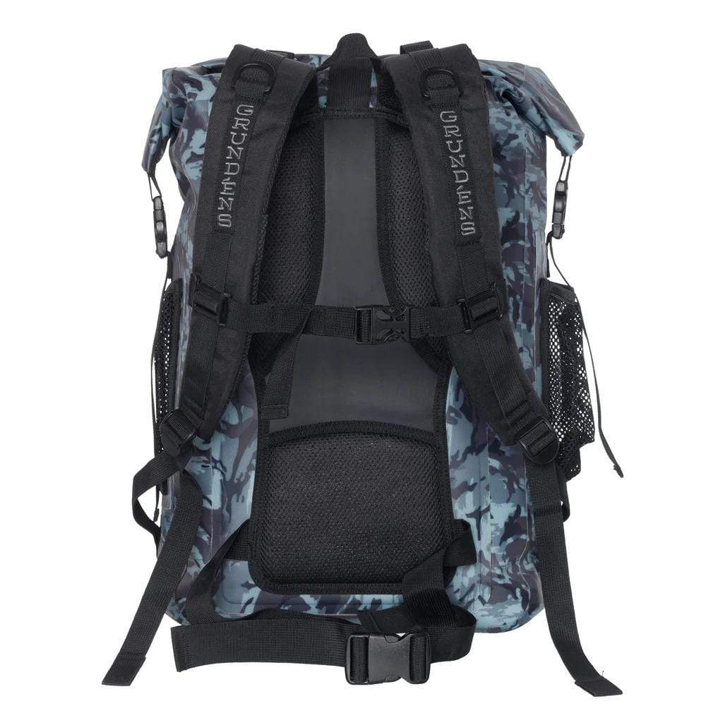 Grundens Rumrunner Backback - 30L Refection Camo Dark Slate