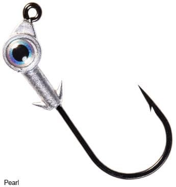 Z-Man Swimbait Eye Jig Head - 3pk Glow / 1/8oz - 3/0