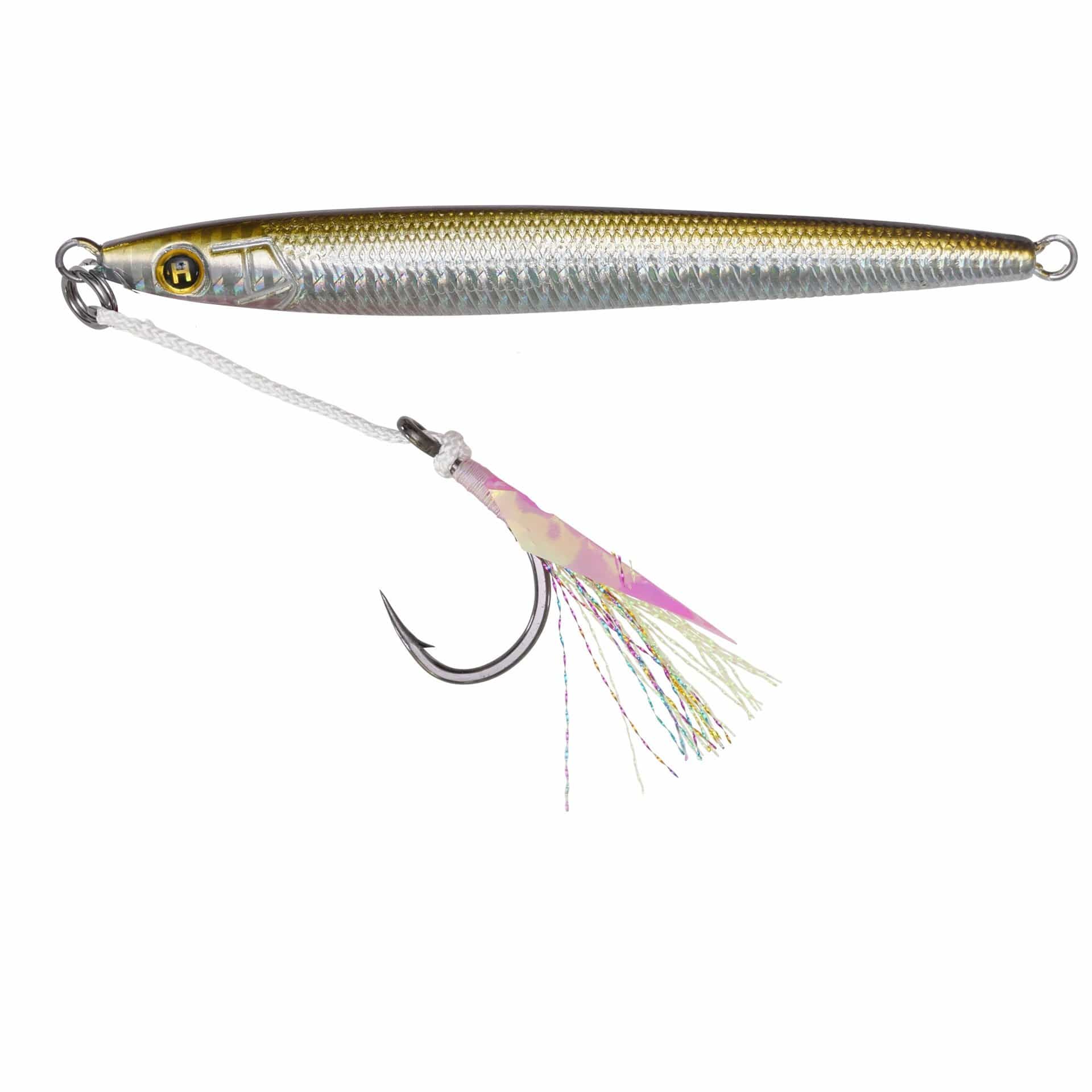 Hogy Sand Eel Jigs w/ Assist Hook 3.5oz - 5" / SE Pink