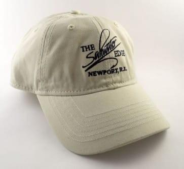 Saltwater Edge Logo Epic Washed Twill Cap Putty