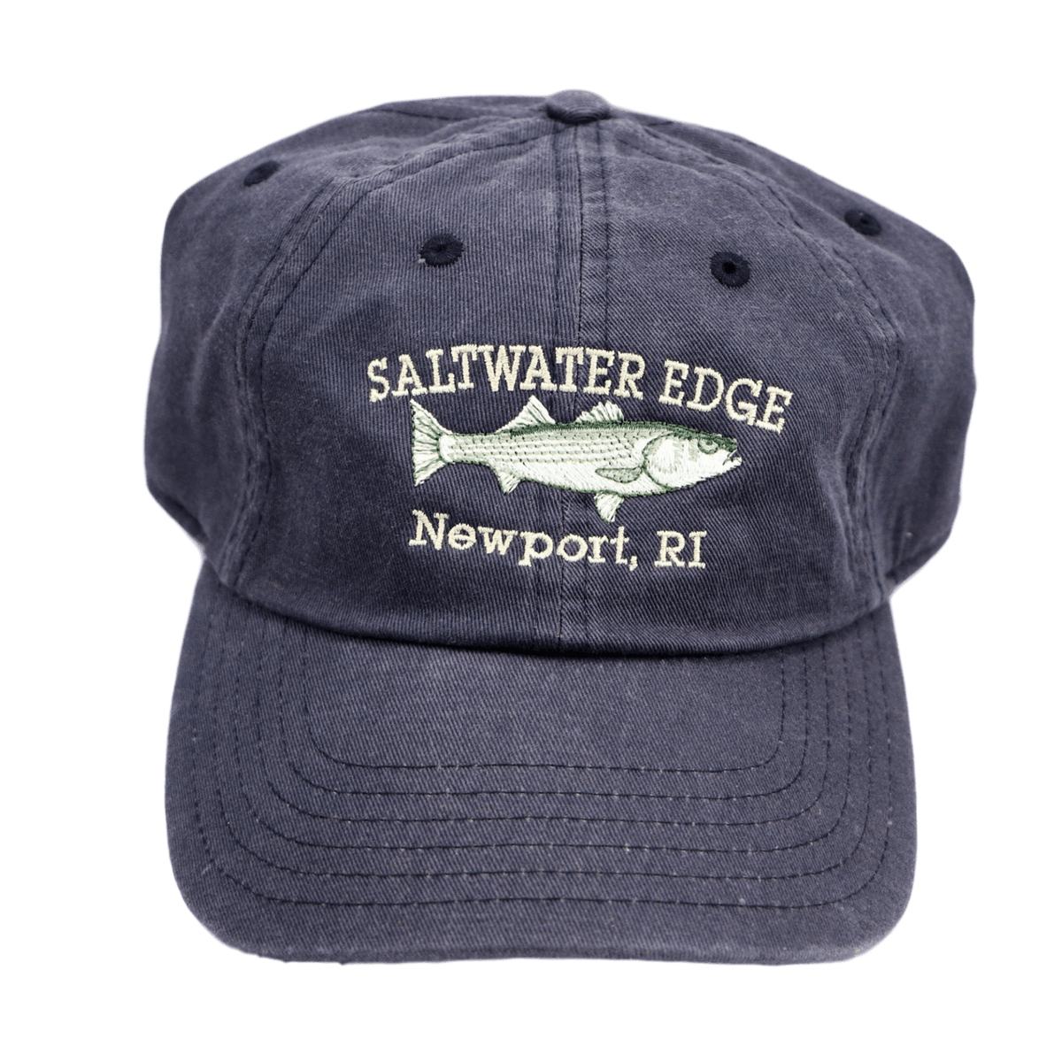 Saltwater Edge Striper Twill Hat by Orvis Navy