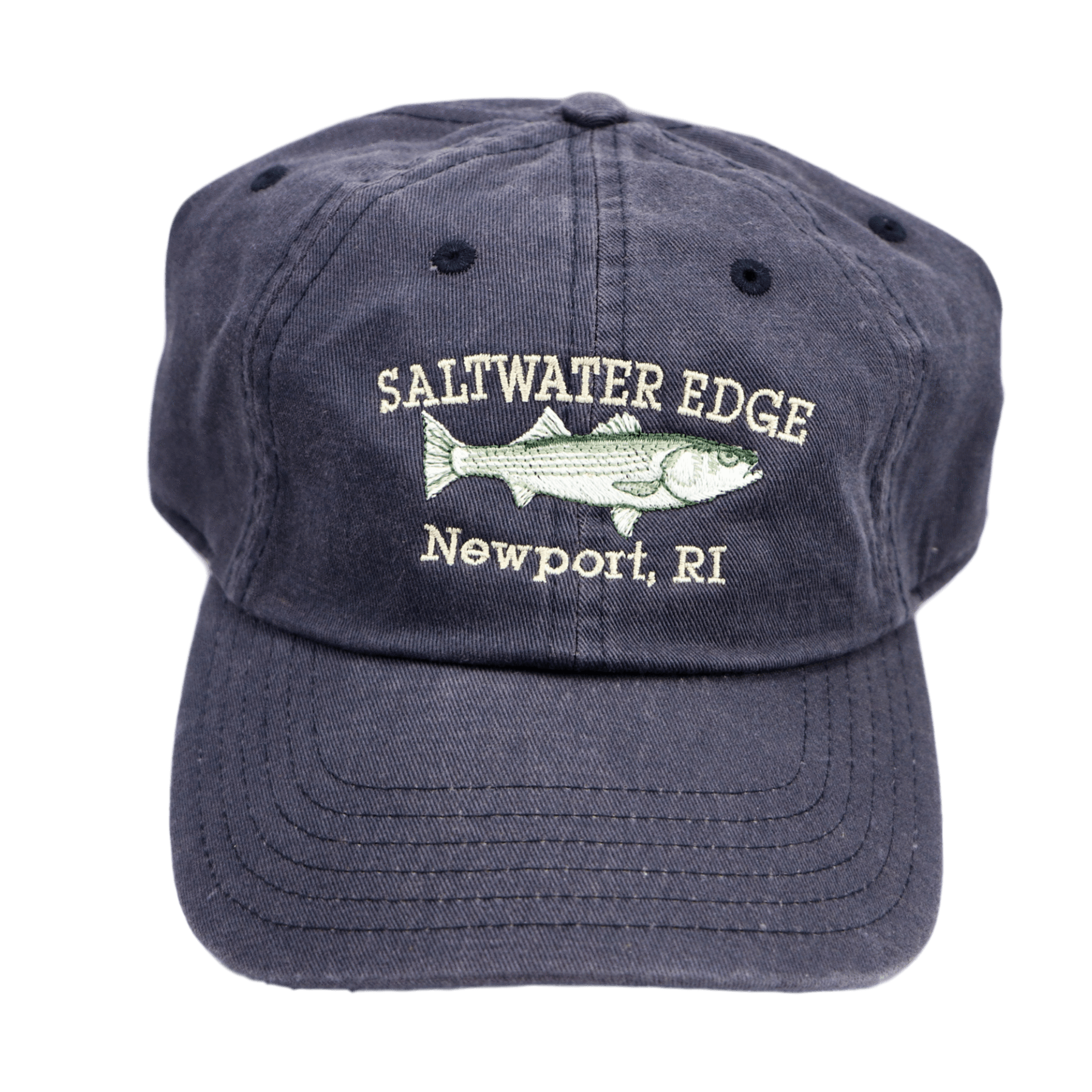 Saltwater Edge Striper Twill Hat by Orvis Navy