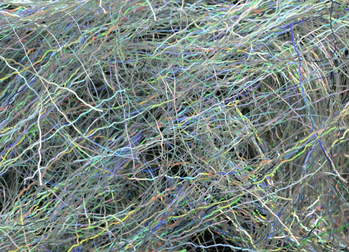 Ripple Ice Fiber Hologram Silver