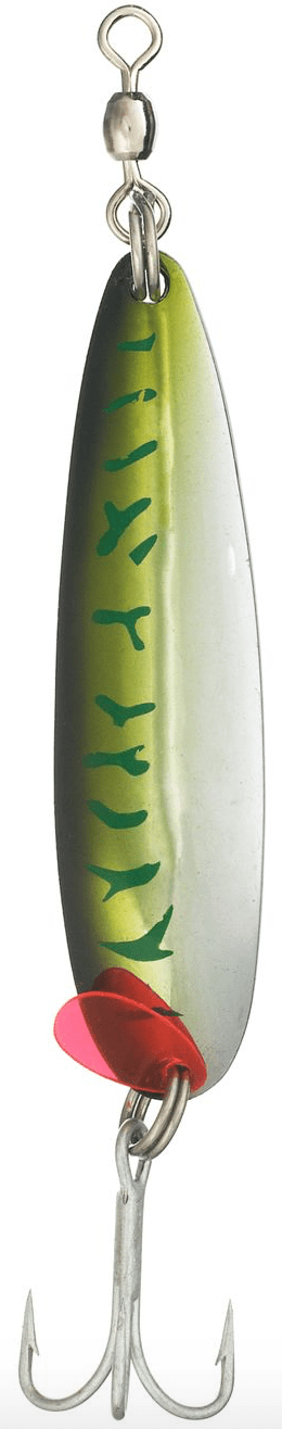 Luhr Jensen Krocodile Spoons Chrome/Blue Mackerel / 012 - 1/2oz