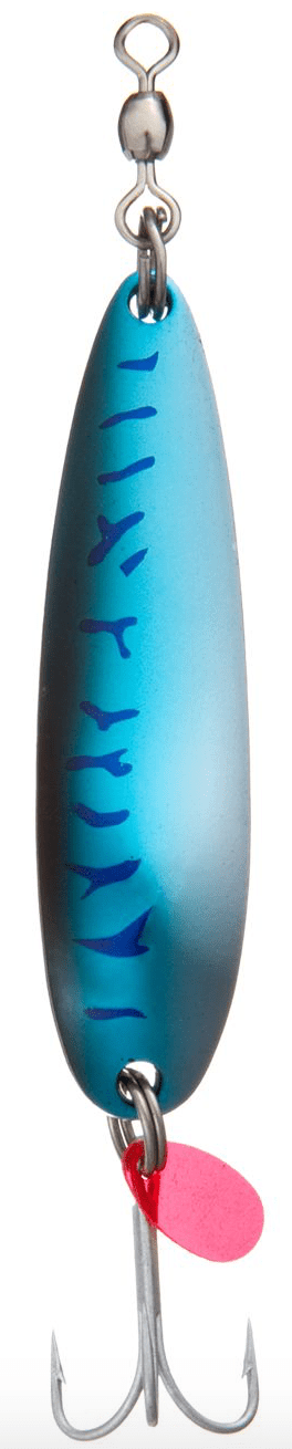 Luhr Jensen Krocodile Spoons Chrome/Blue Mackerel / 012 - 1/2oz
