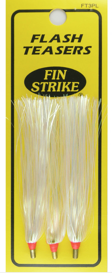 Fin Strike Mylar Flash Teaser 3&quot; Pearl - 3 Pack
