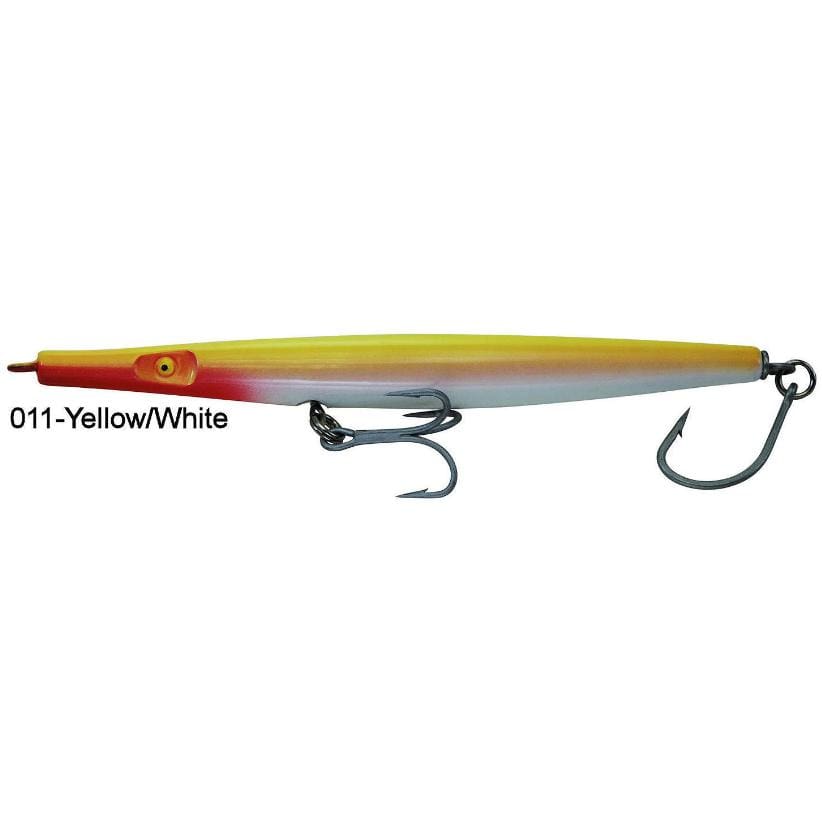 Super Strike Super N Fish Needlefish 1 1/2 oz / Yellow/White