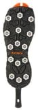 Korkers OmniTrax v3.0 Triple Threat Soles - Aluminum Hex