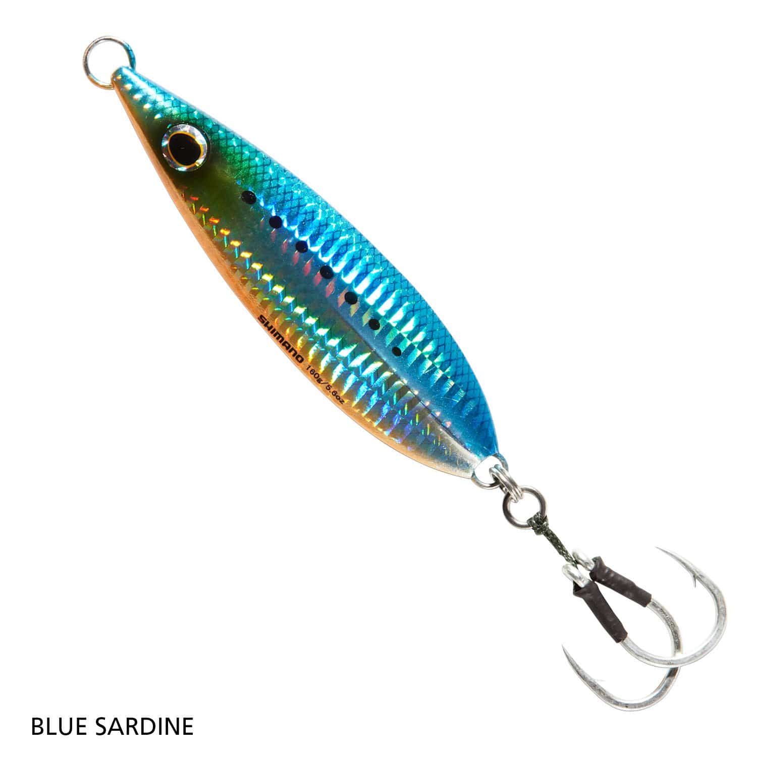 Shimano Butterfly Flat-Fall Jigs 80g / 2.8 oz / Black Anchovy