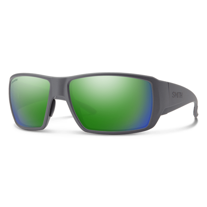 Smith Guide's Choice XL Matte Black + ChromaPop Polarized Gray Green Lens
