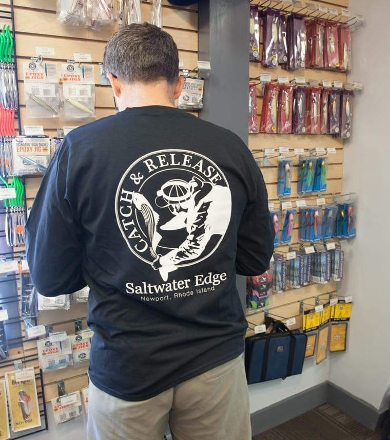 Saltwater Edge Catch and Release Longsleeve T-Shirts