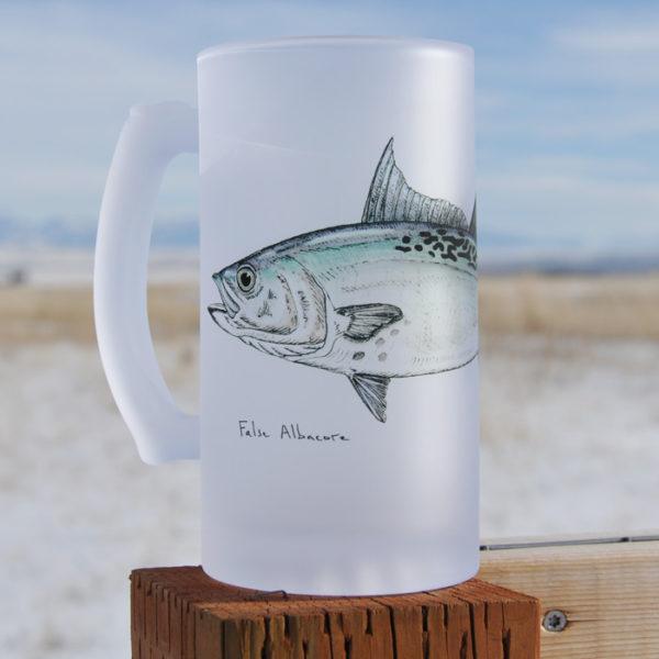 Currier Frosted Beer Mug False Albacore