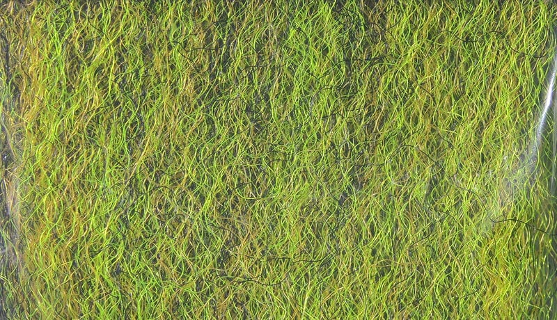 Strung Fuzzy Fiber Olive