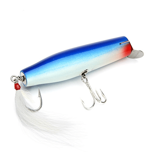 Gibbs Danny Surface Swimmer 1-1/2oz / Blue/White