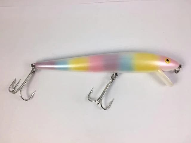 Cotton Cordell Water Loaded 7&quot; Red Fin Swimmers Mother of Pearl