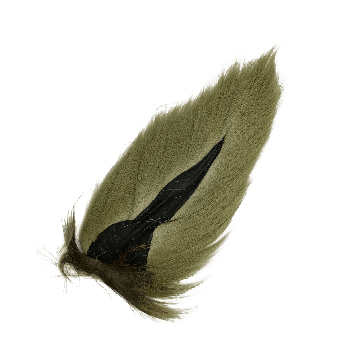 Large Northern Bucktails Yellow Olive
