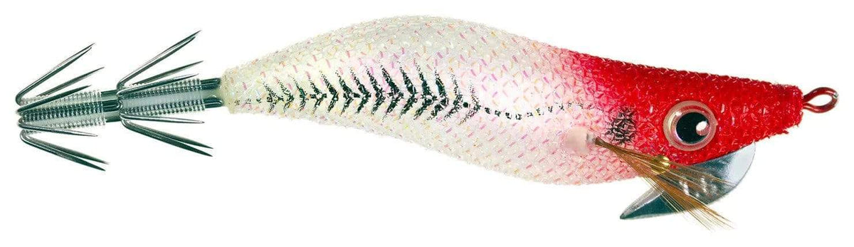 Yo-Zuri A1605 Aurie-Q RS Aurora Squid Jig Luminous Red Head - A1605SLRH