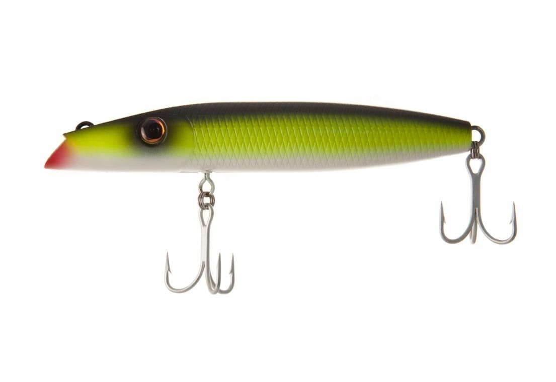 NorthBar Tackle Montauk Darters Chartreuse w/ Black Back