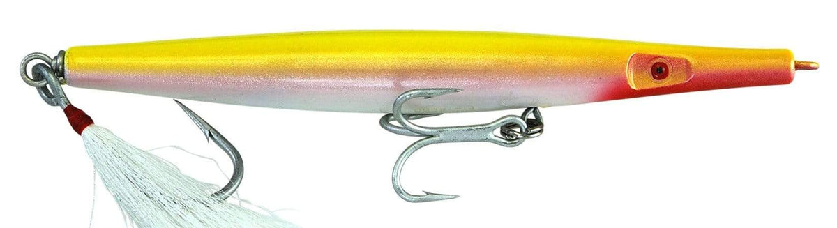 Super Strike Heavy Super &quot;N&quot; Fish Needlefish 3 oz / Yellow/White