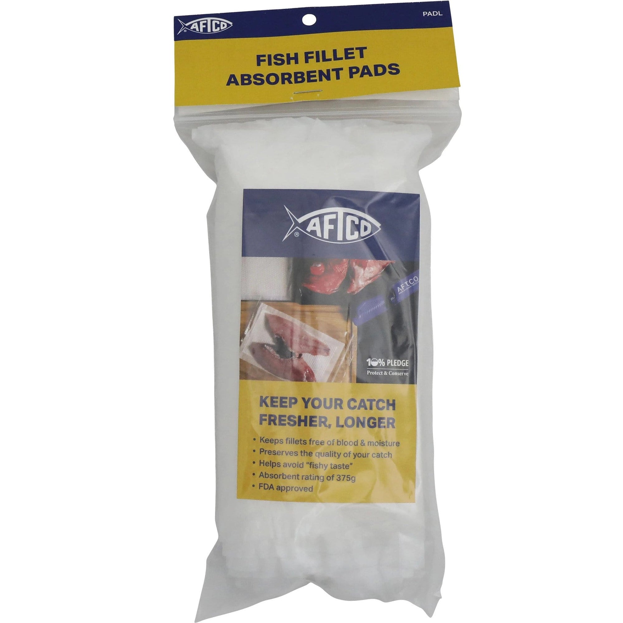 Aftco Fish Fillet Absorbent Pads