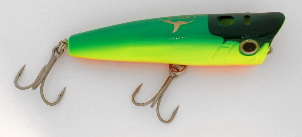 Shimano Pop-Orca Lures 90mm / 0.8 oz / Green Chartreuse
