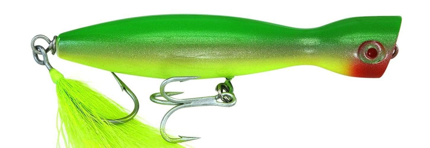 Super Strike Heavy Little Neck Poppers 3 3/4 oz / Parrot