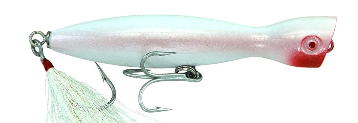 Super Strike Heavy Little Neck Poppers 2 3/4 oz / White
