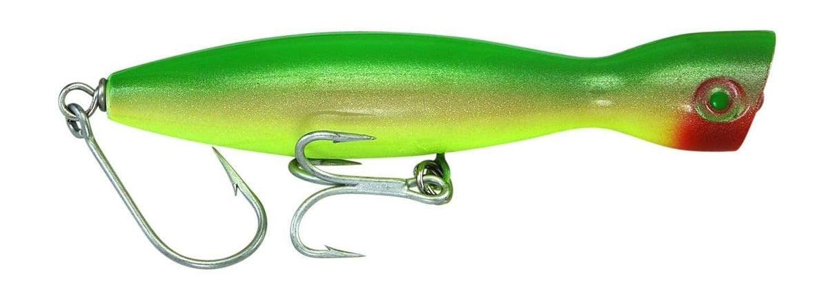 Super Strike Floating Little Neck Poppers 1 oz / Parrot