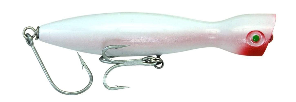 Super Strike Floating Little Neck Poppers 1 1/2 oz / White
