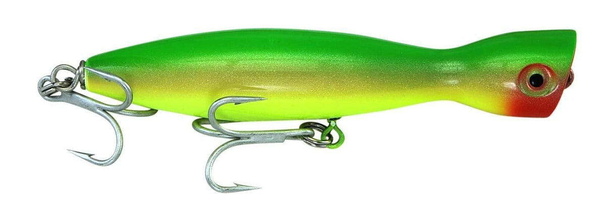 Super Strike Little Neck Poppers 1 1/2 oz / Parrot