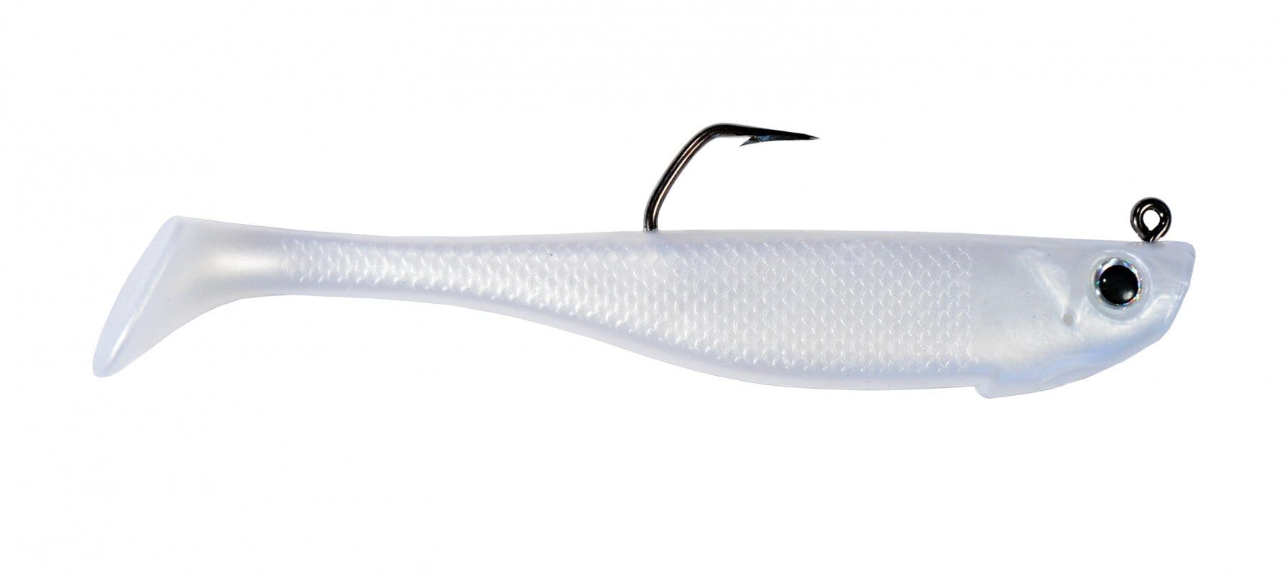 Hogy Pro Tail Paddles Bone / 2 oz - 5.5"