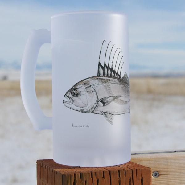 Currier Frosted Beer Mug Roosterfish