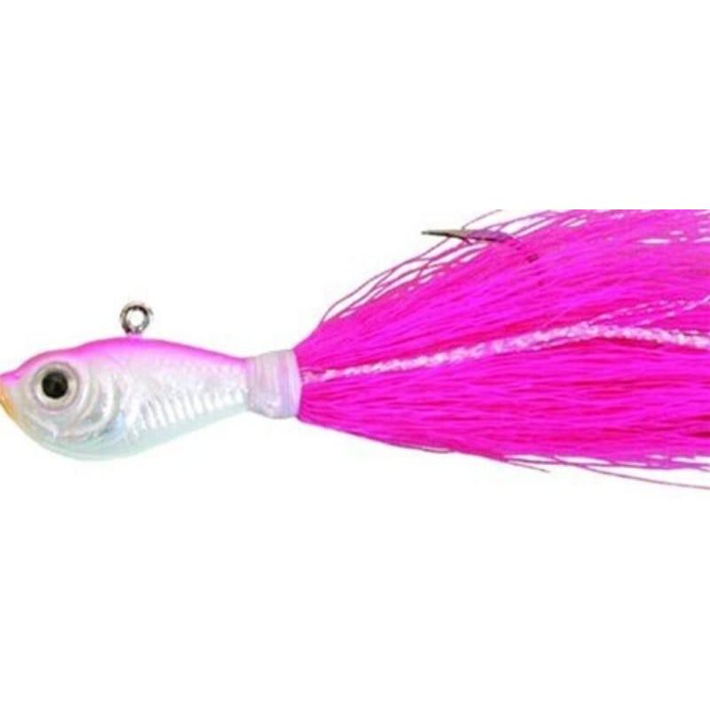 Spro Prime Bucktail Jigs White/Red / 1 oz