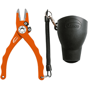 Danco Beefcake 7&quot; Aluminum Pliers Orange
