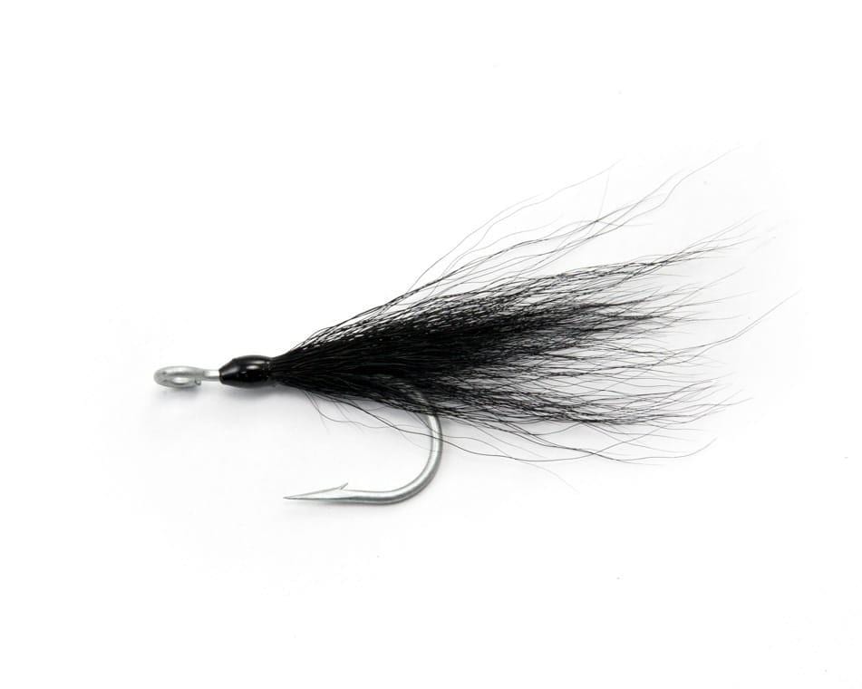 Point Jude Siwash Bucktail Replacement Hooks 3/0 / Black