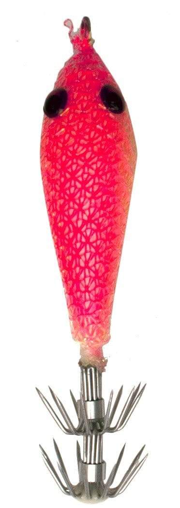 Tsunami Soft Body Squid Sabiki Rigs Pink